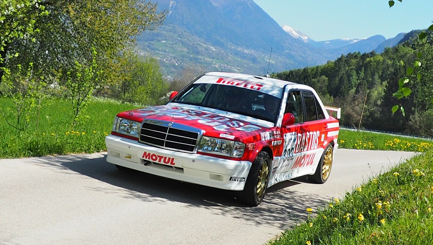 Luchy – Cazzaro calano il poker all’8° Valsugana Historic Rally.
