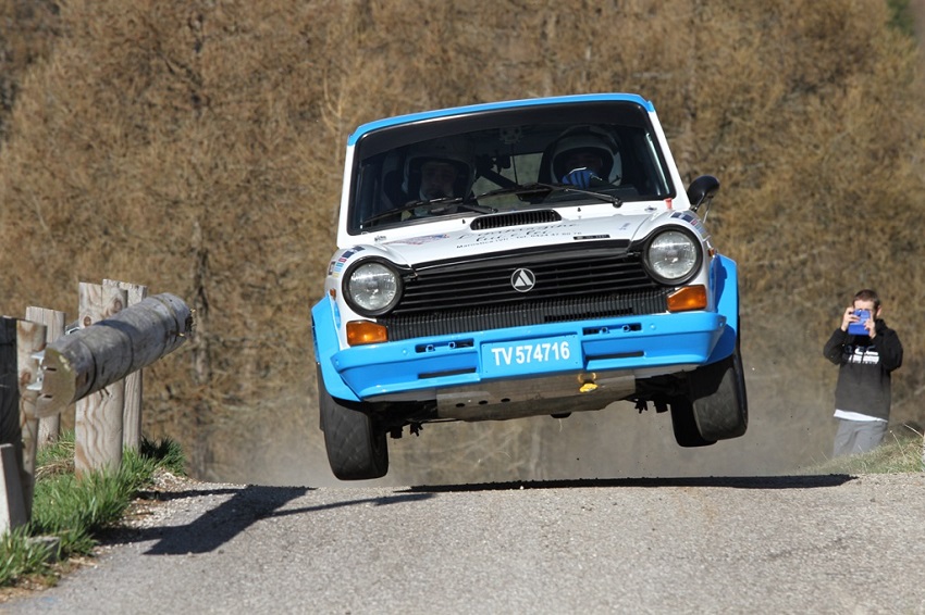 Scalabrin, nel Trofeo A112, vola al Valsugana Historic Rally