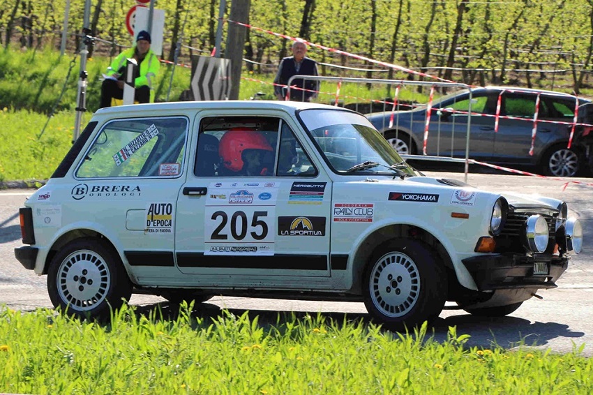 Trofeo A112 Abarth Yokohama: 22 al Rally Campagnolo.
