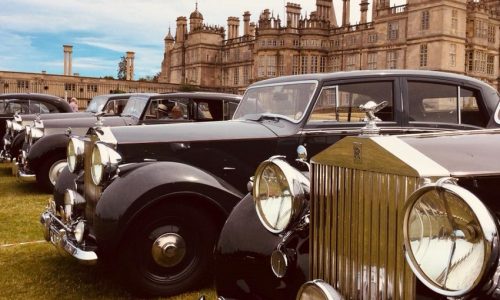 Mille auto al più grande raduno al mondo di Rolls-Royce.