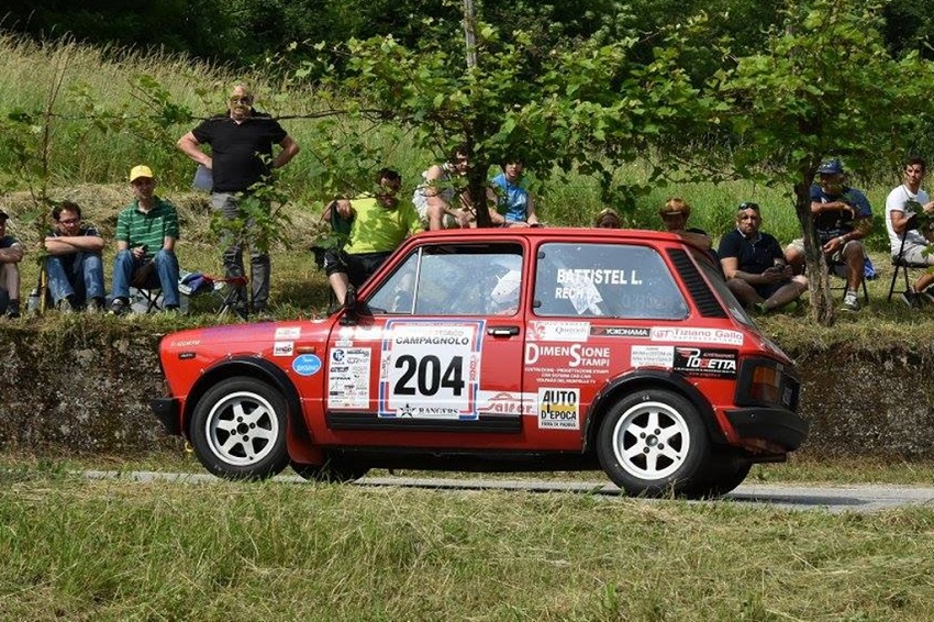 Trofeo A112 Abarth Yokohama: Battistel bis al Rally Campagnolo.