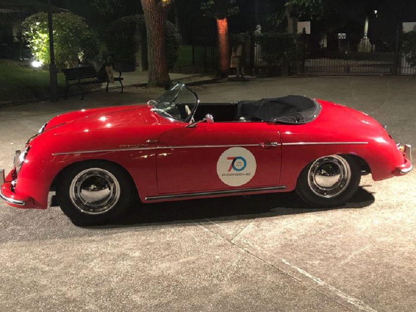 70 Porsche su strade Lazio per i 70 anni della casa di Stoccarda.