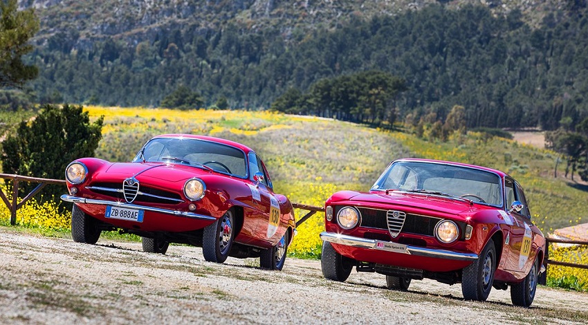 La presenza Alfa Romeo alla Cesana-Sestriere 2018.