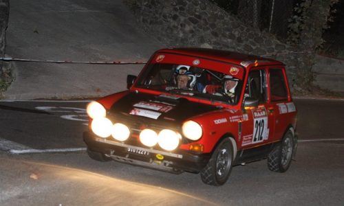 14 piccole A112 Abarth del Trofeo al R.A.A.B.