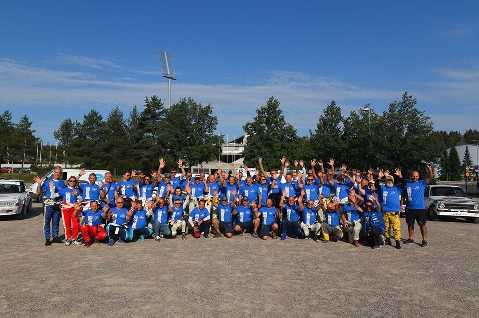 Team Bassano di ritorno dal Lahti Historic Rally