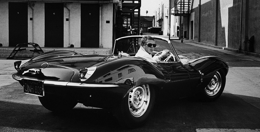 Libro su Steve McQueen e la sua passione per i motori.