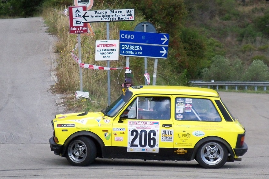 Trofeo A112 Abarth Yokohama: 21 equipaggi alla sfida finale dell’Elba.