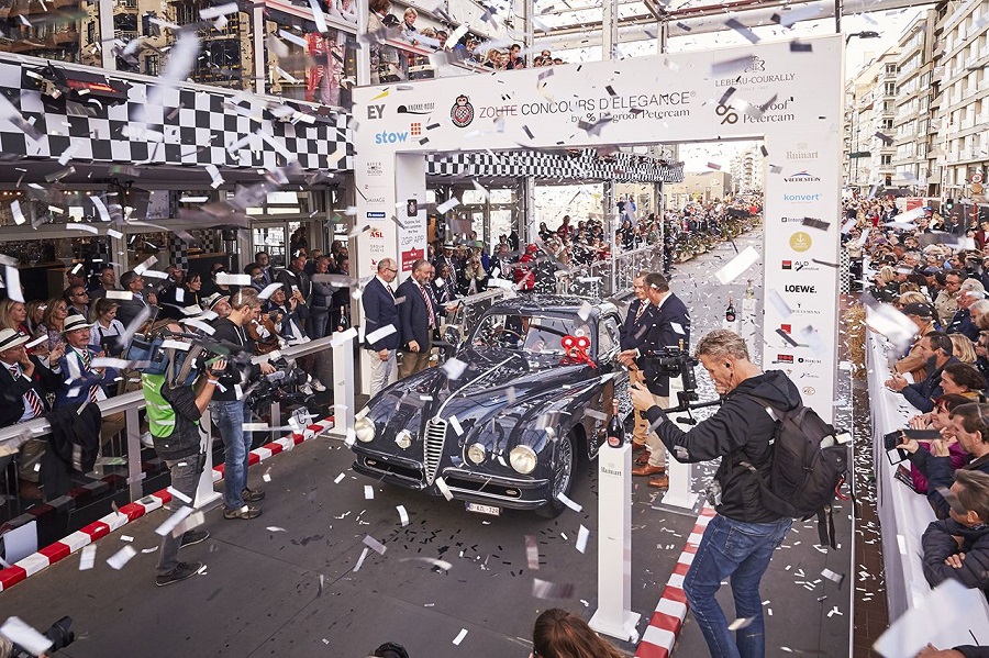 L’eleganza dell’Alfa Romeo viene riconosciuta in Belgio.