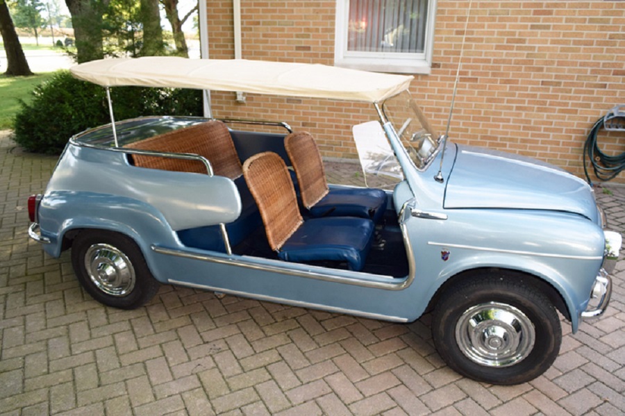 Un aumento strabiliante per una rara Fiat 600D Jolly del 1961.