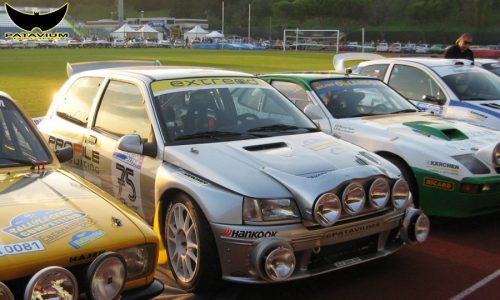 Renault Clio Maxi del Patavium Racing al Rallylegend.