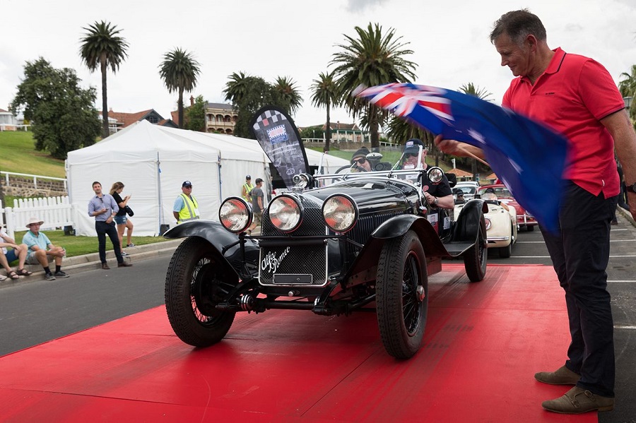 Alfa Romeo partecipa alla Targa Florio Australian Tribute.