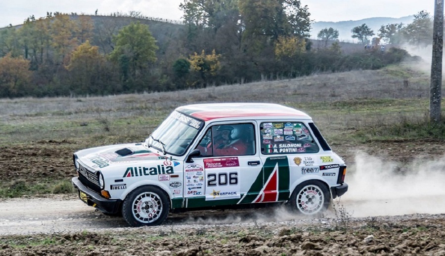 Trofeo A112 Abarth Yokohama: 7 “terraioli” al Tuscan Rewind 2018.