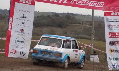 Trofeo A112 Abarth Yokohama: Scalabrin si aggiudica la “Coppa Terra ” al Tuscan Rewind.