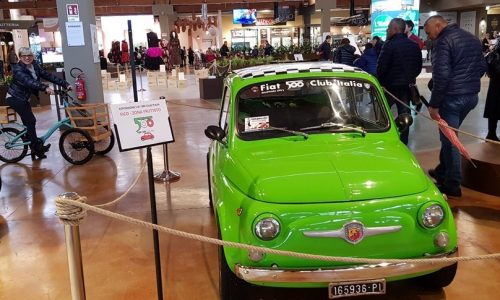 Il Fiat 500 Club Italia al Vintagemania di Bologna.