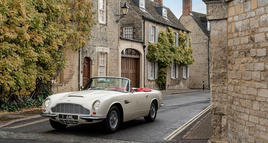 Aston Martin avvia elettrificazioni degli esemplari storici.