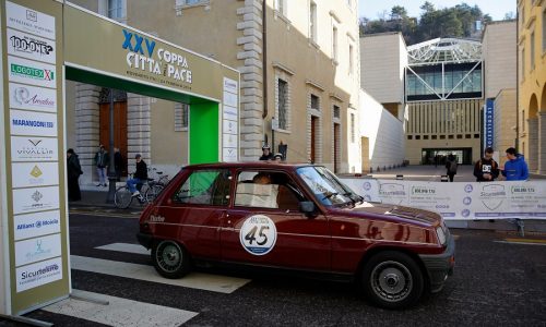 La «Coppa Città della Pace» è la prima del Campionato italiano di regolarità.