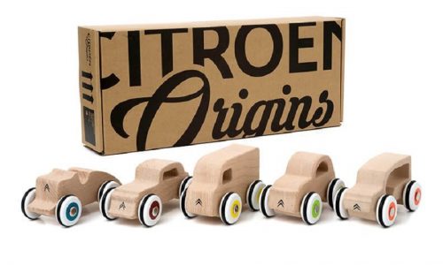 Le “macchinine” di legno della Citroen.