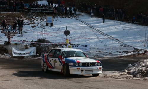 Una BMW M3 domina il 1° Lessinia Rally Historic.