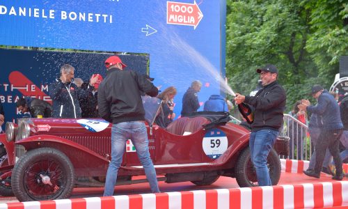 La Coppa della Mille Miglia 2019 è un’opera di Venini.