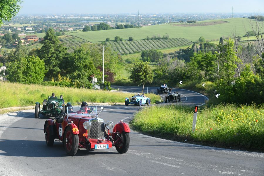 La seconda giornata della Mille Miglia 2019.