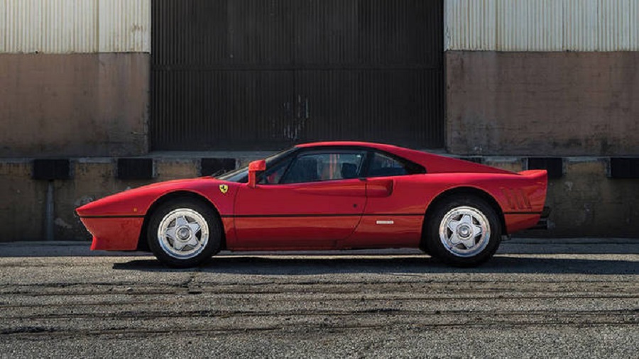 Rubata la 288 GTO appartenuta ad Eddie Irvine