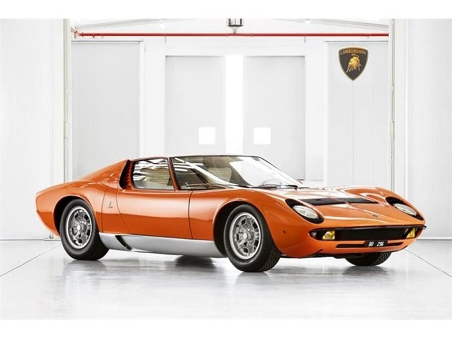 Certificata la Lamborghini Miura di The Italian Job