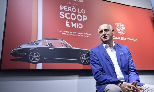 Una Porsche 911 S nera diventa protagonista di un giallo.