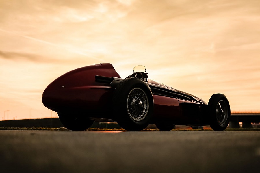 Alfa Romeo GP Tipo 159 Alfetta al GP di F1 in Gran Bretagna.
