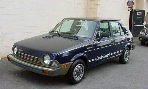 La Fiat Ritmo elettrica per il mercato americano.