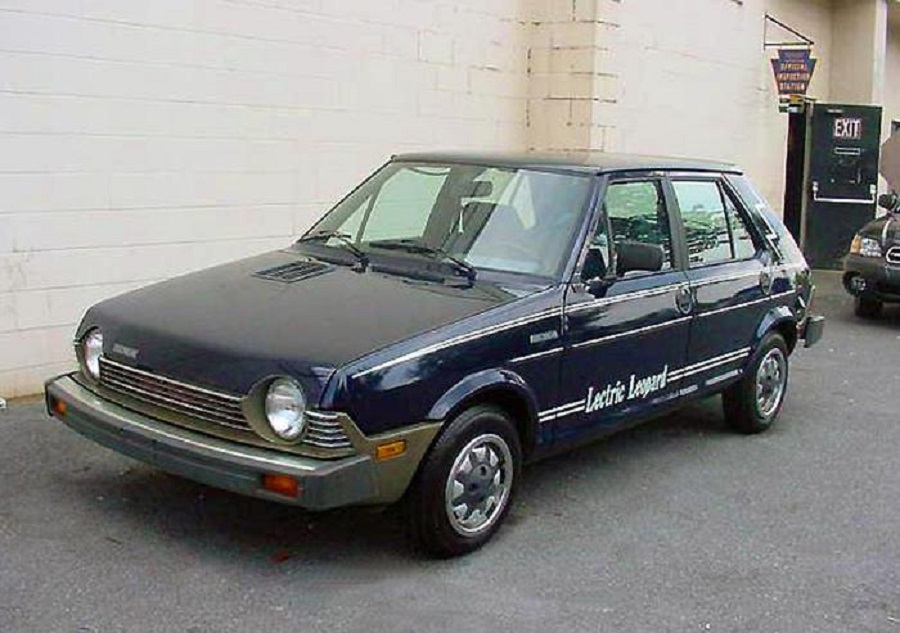 La Fiat Ritmo elettrica per il mercato americano.