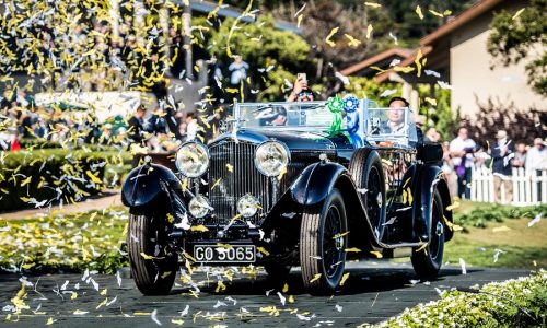 Una Bentley 8 Litri 1931 vince il Concorso d’Eleganza di Pebble Beach.