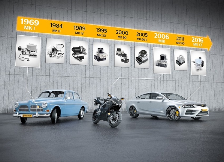 Continental, 50 anni fa a Francoforte la premiere dell’ABS