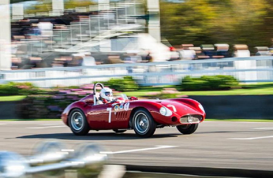 Maserati di ieri e di oggi superstar al Goodwood Revival.
