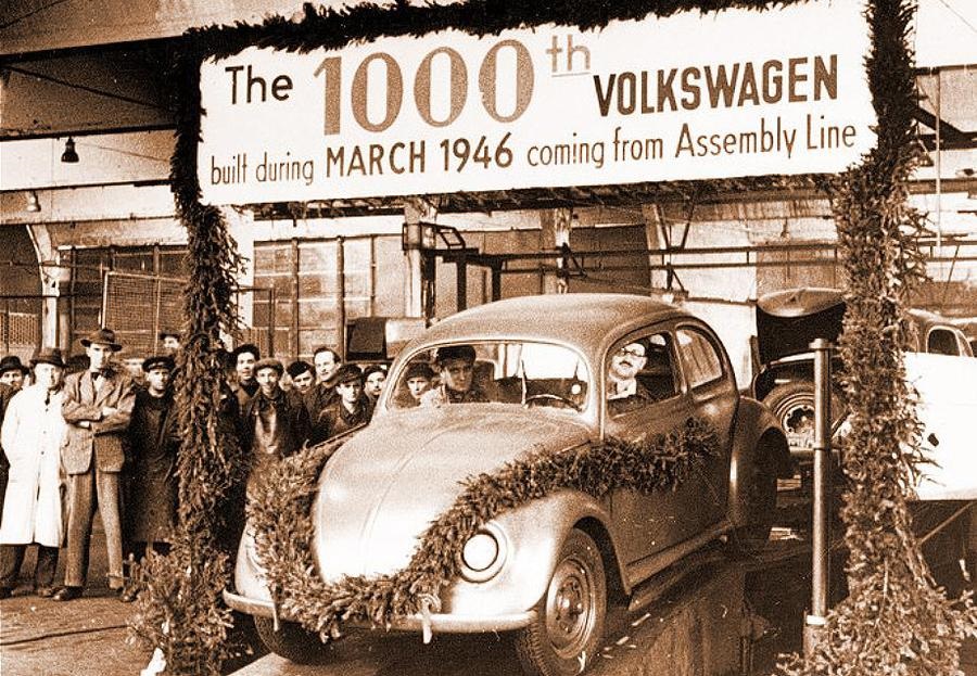 Attuale Volkswagen nasce nel ’49 grazie a Jeep e Esercito GB.