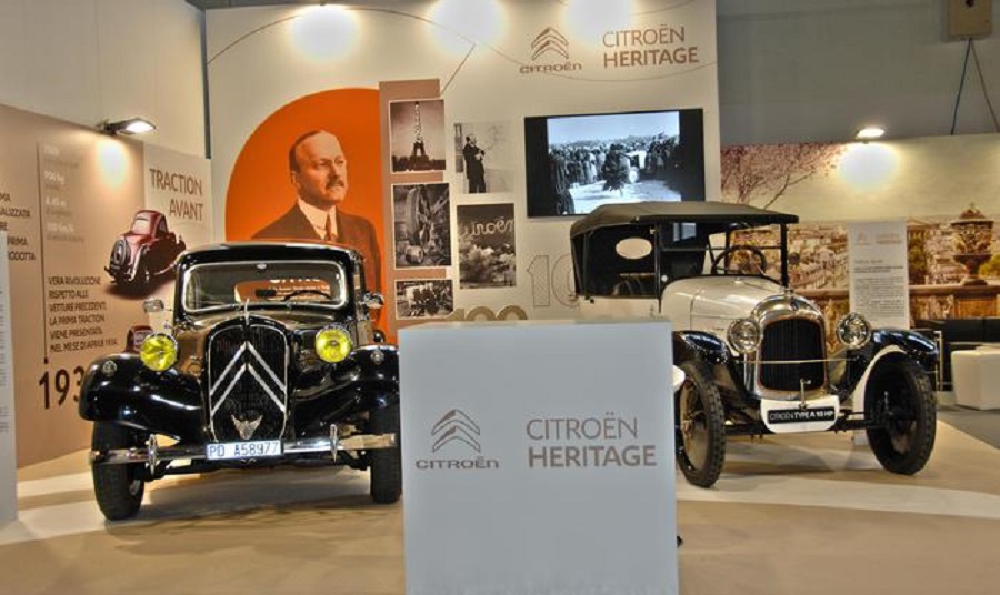 Citroen festeggia i 100 anni con due icone a Auto e Moto d’Epoca 2019.