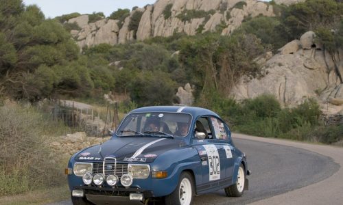 Alla Saab di Gandino e Scarcella la 2° Regolarità Storica Costa Smeralda.