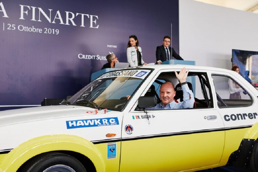 Opel, all’asta a salone Padova la Ascona-B di Miki Biasion.
