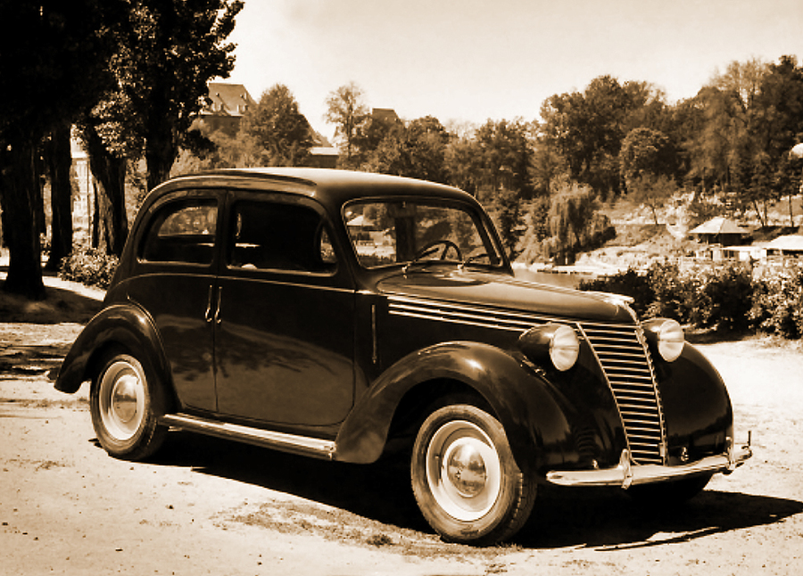 Fiat 1100 Musone, ha 80 anni erede Balilla dal look imponente