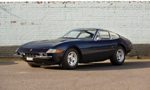 Una Ferrari Daytona all’asta di Abu Dhabi il prossimo 30 novembre.