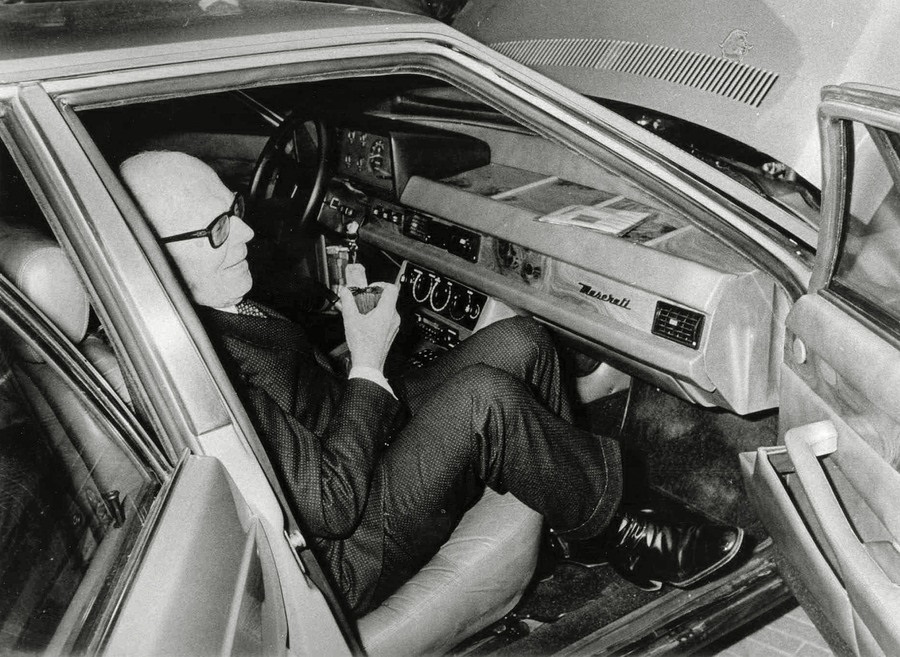 Maserati Quattroporte presentata 40 anni fa a Sandro Pertini.