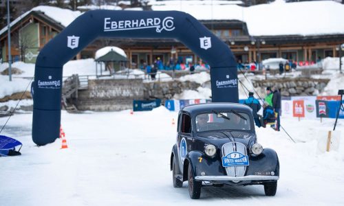 Il lago ghiacciato della Winter Marathon 2020 arride a Bellini-Tiberti.