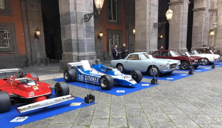 Mostra d’auto d’epoca a Napoli allestita da Aci e Mauto