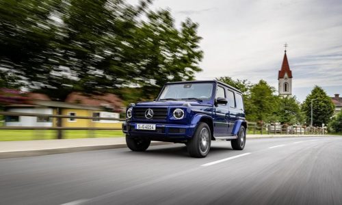 La Mercedes G-wagon passa i 40 anni.