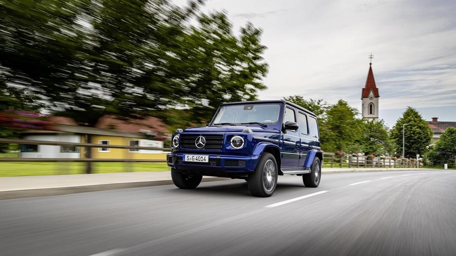 La Mercedes G-wagon passa i 40 anni.