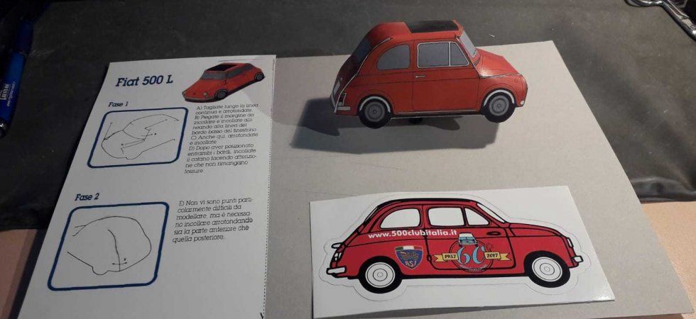 I miti dell’auto in modellini di carta da stampare e montare a casa.