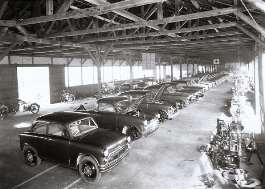 Suzuki, 100 anni fa i primi passi dell’azienda di Hammamatsu.