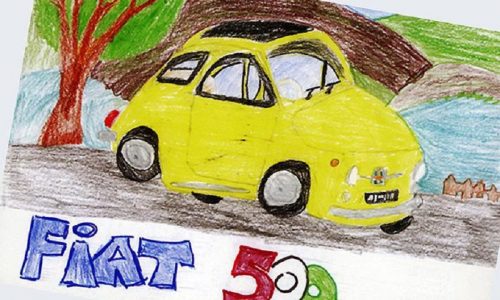 Tutti a casa in 500, passare il tempo con racconti e disegni.