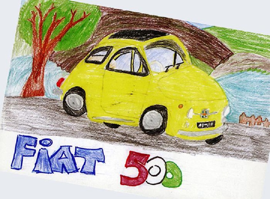 Tutti a casa in 500, passare il tempo con racconti e disegni.
