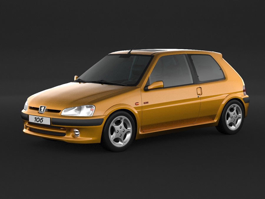 La piccola belva di casa Peugeot: la 106 GTI.