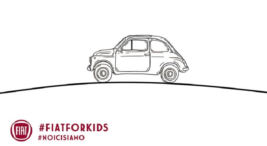 #fiatforkids: Fiat lancia il Colorbook della 500, pensando ai più piccoli